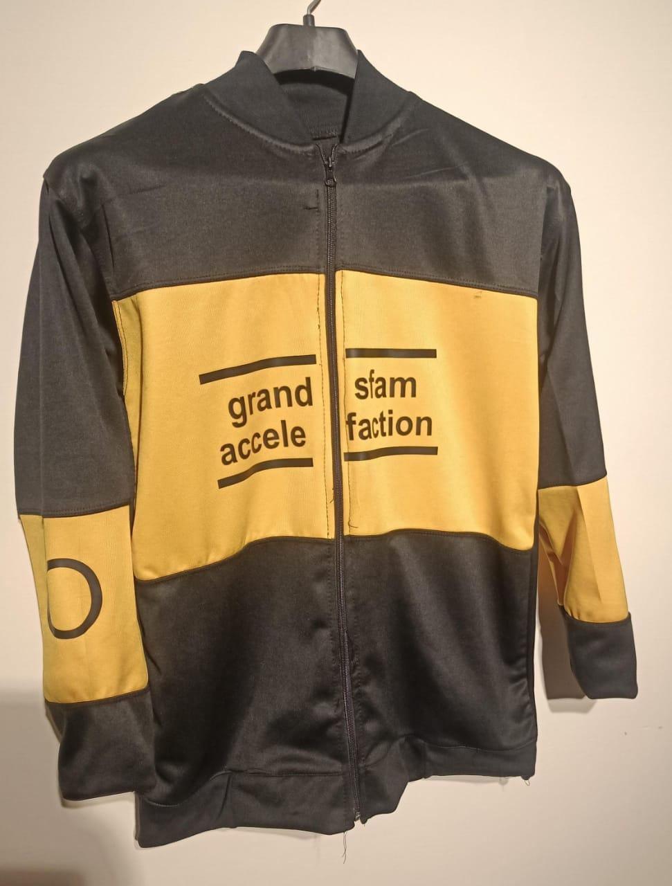 Men’s Printed Fleece Zipper Jacket – Warm & Stylish Casual Outerwear