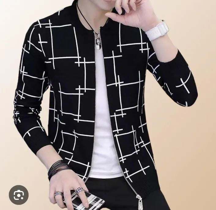 Men’s Graphic Sublimation Fleece Jacket – Bold & Stylish Winter Wear