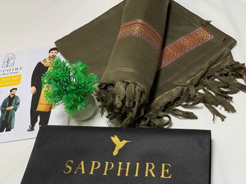 SAPPHIRE 1 Pc Men's Wool Shawl