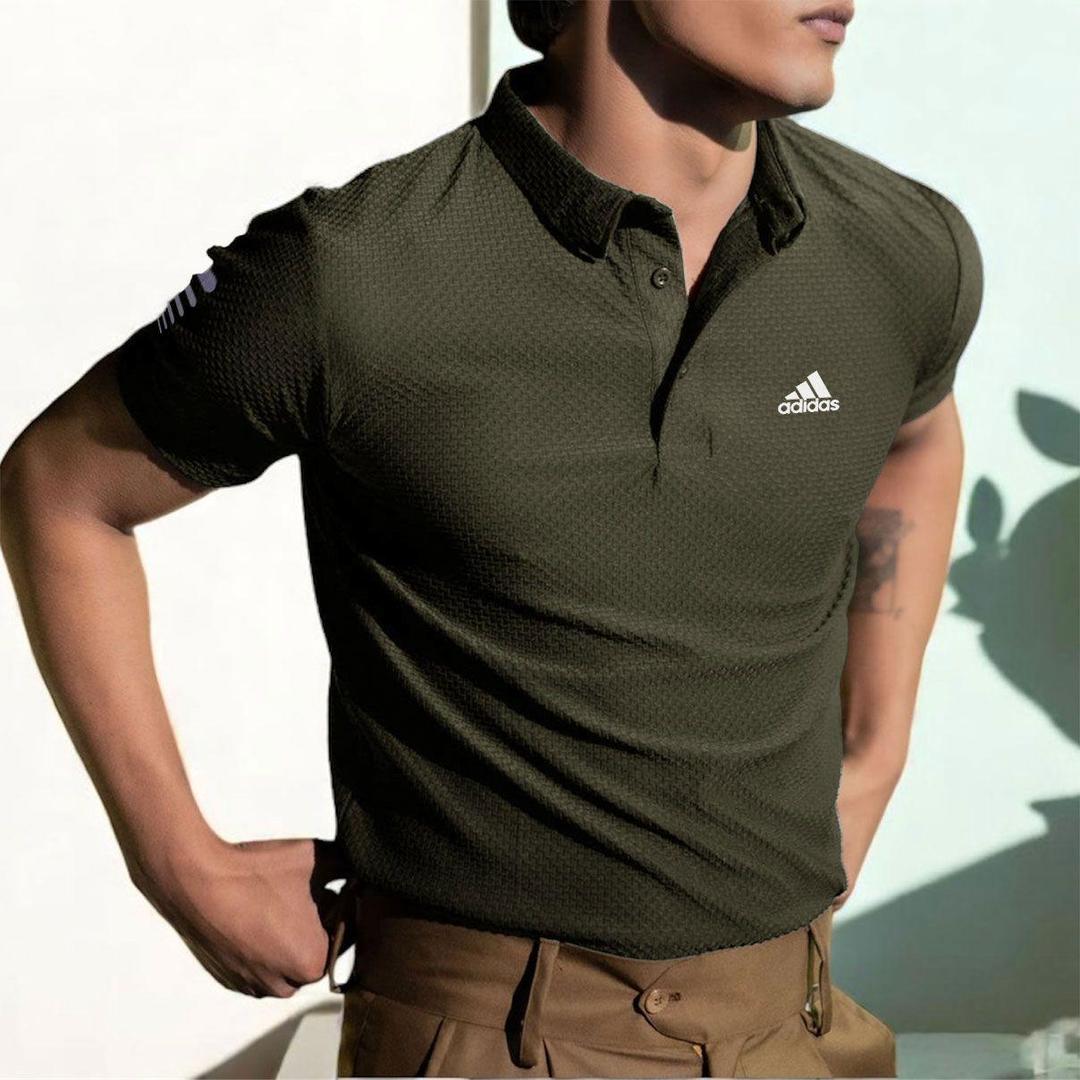 Men’s Dri-Fit Slim Fit Polo Shirt – 1 Pc, Breathable & Comfortable