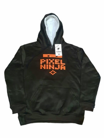 Men's Graphic Sublimation Hoodie - 1 Pc Black Polyester Fleece,