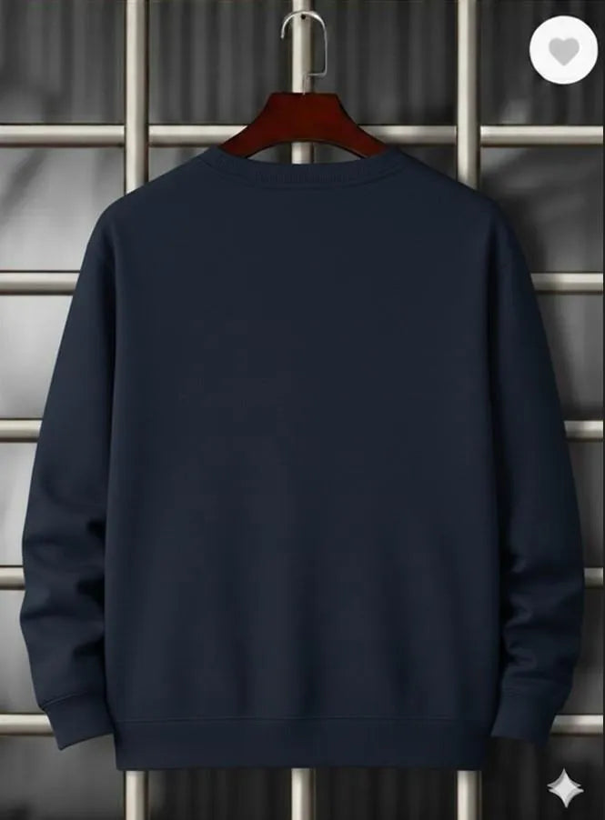 Men’s Cotton Printed Sweatshirt – Soft & Comfortable Casual Wear