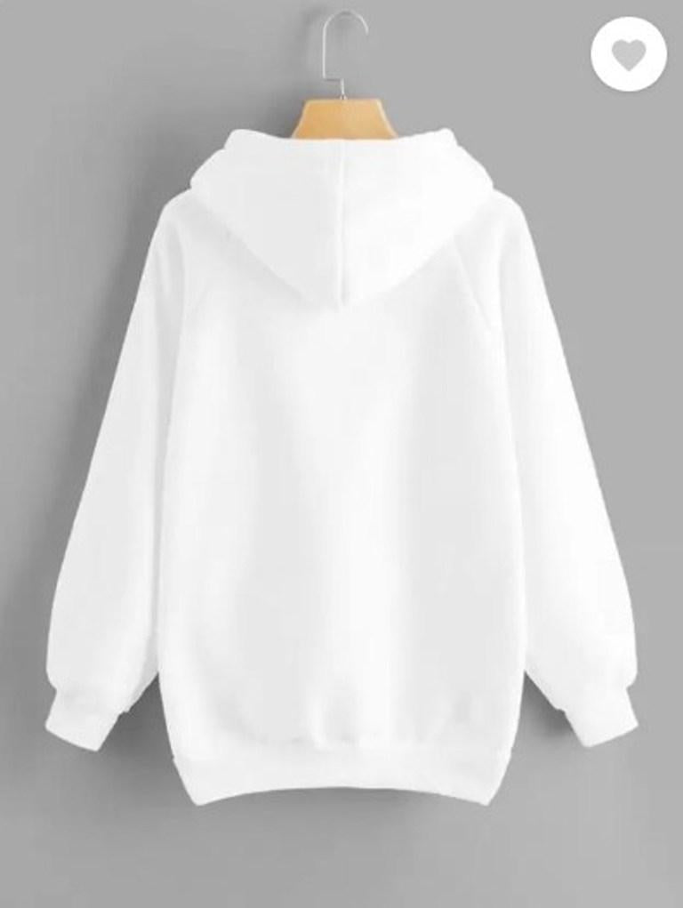Men’s Fleece Plain Hoodie