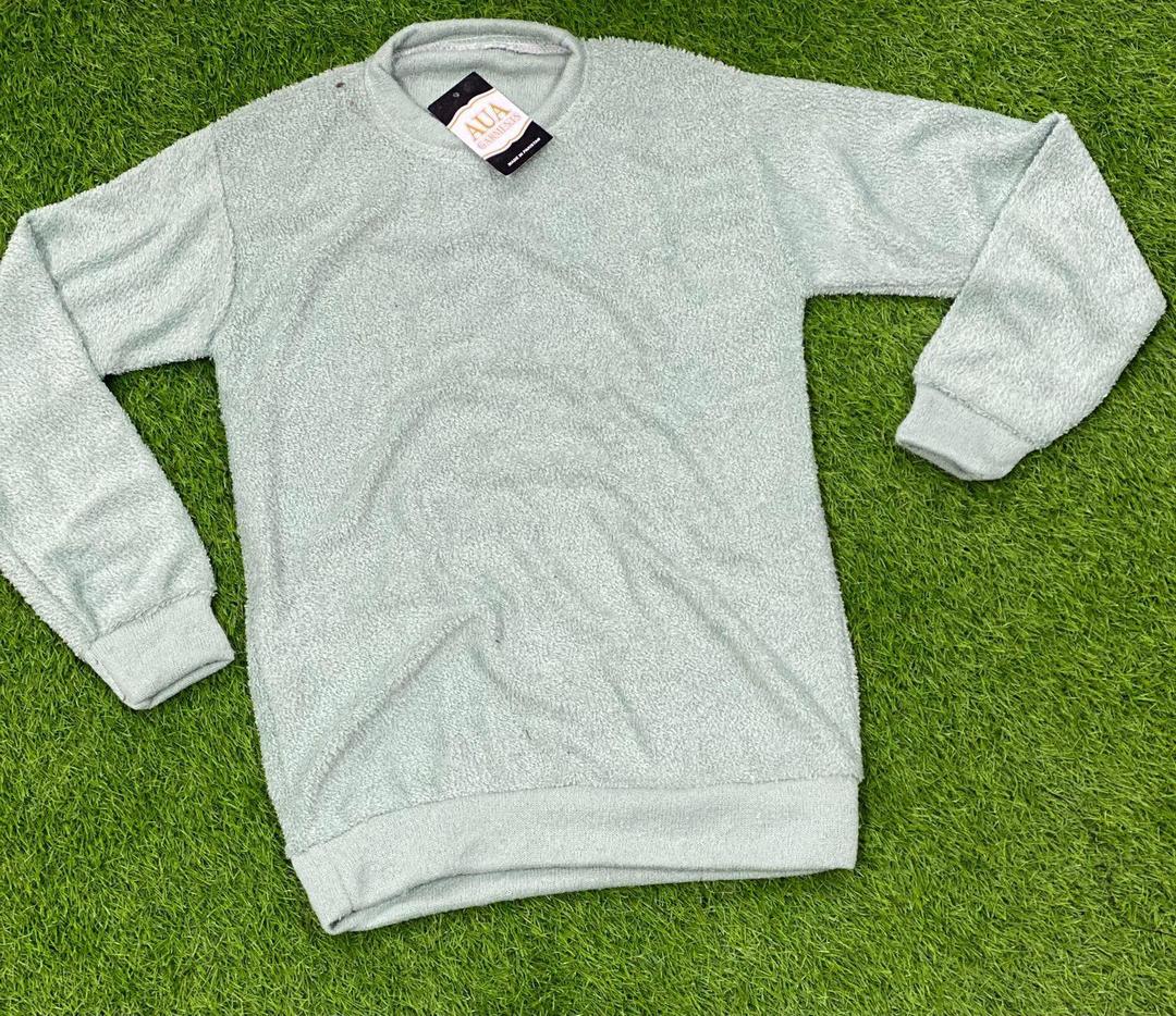 Men’s Stitched Plain Sweatshirt – Warm & Comfortable Casual Wear