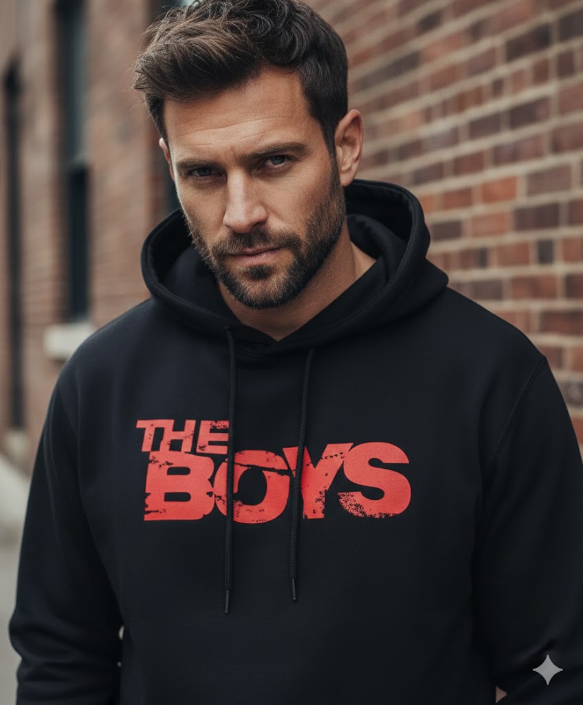 1 Pc Men's Fleece Printed Hoodie – Boys Printed