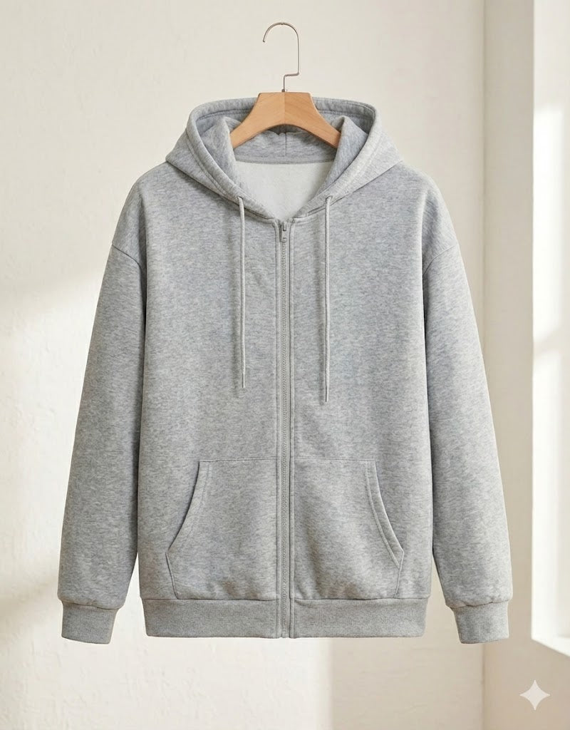 1 Pc Men's Fleece Printed Hoodie