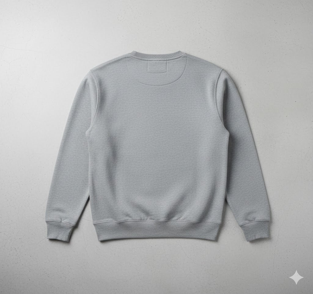 1 Pc Men’s Printed Fleece Sweatshirt – Cozy Everyday Pullover