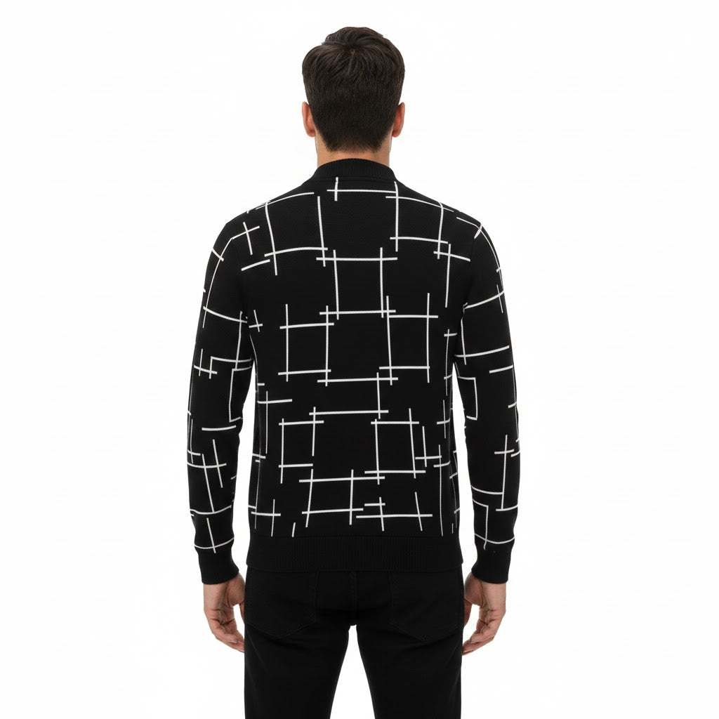 Men’s Graphic Sublimation Fleece Jacket – Bold & Stylish Winter Wear
