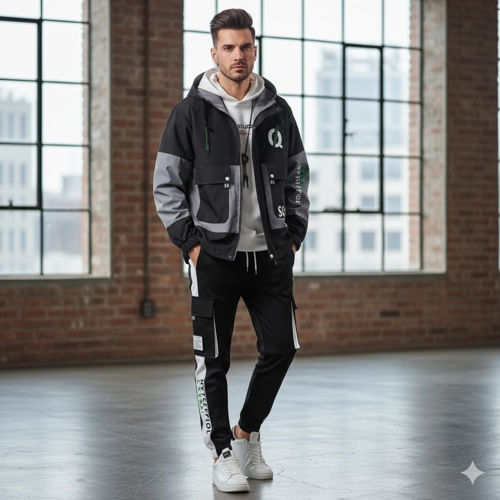 Trending Black Premium Streetwear Hoodie – Modern Fit, All-Season Wear