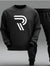 R Printed Sweatshirt Tracksuit for Men
