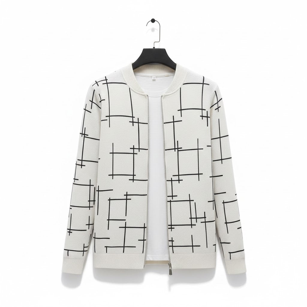 Stylish Men's Fleece Jacket - Graphic Sublimation 1 Pc